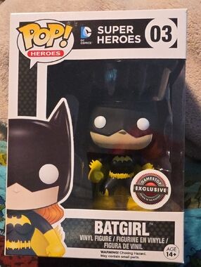 Funko Gamestop Exclusive Batgirl Pop! Vinyl - Black, Yellow #03